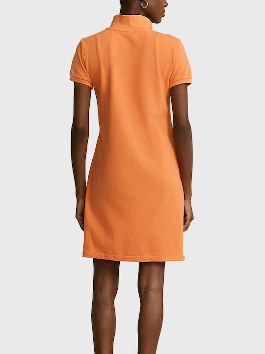 Ralph Lauren Sommer Mini Kleid Orange