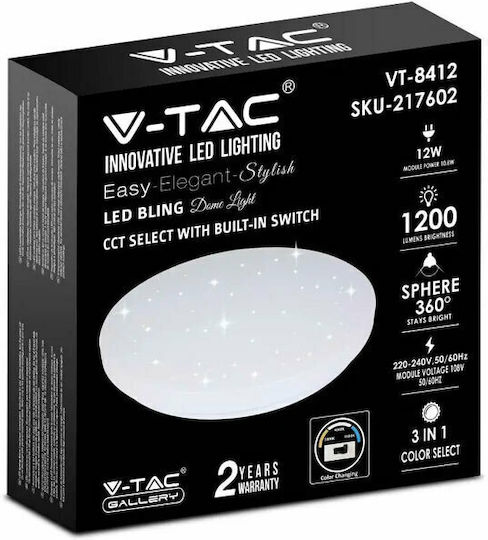 V-TAC Deckenleuchte 26cm LED V-TAC Deckenleuchte 26cm LED