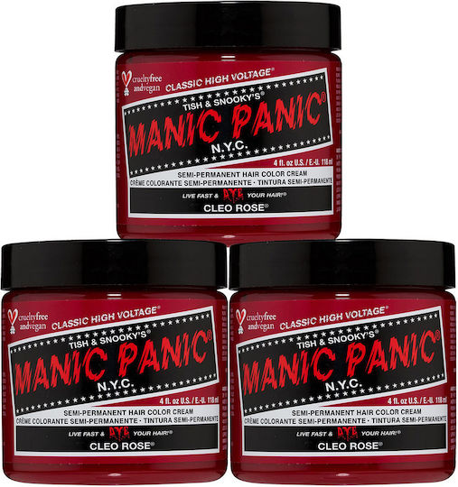 Manic Panic Classic High Voltage Vopsea Temporară de Păr Cleo Rose 118ml