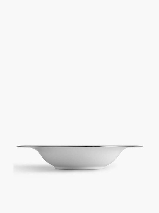 Ionia Sense Serving Platter made of Porcelain White with Diameter 33.5cm Ionia Sense Serving Platter made of Porcelain White with Diameter 33.5cm