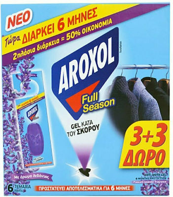 Aroxol Full Season Σκοροκτόνο 6τμχ