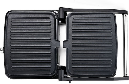 Muhler Τοστιέρα για 2 Τοστ 2000W Inox