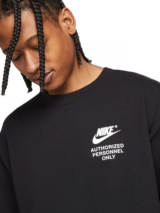 Icon Just Do It Sportliches T-Shirt Schwarz