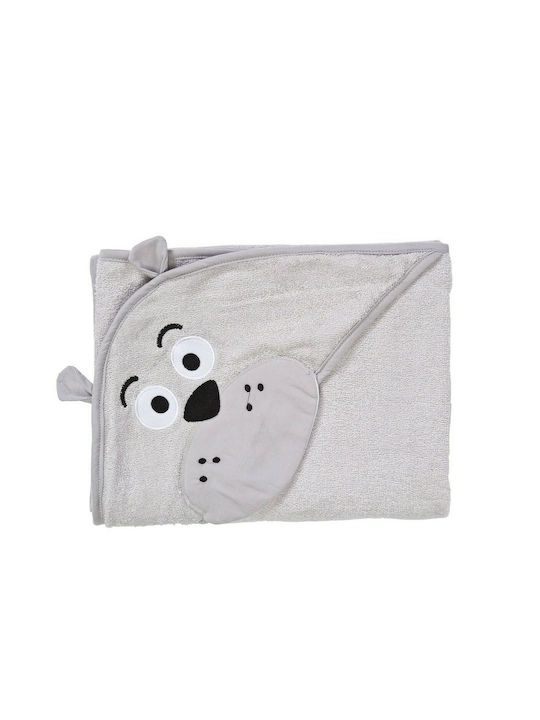 Sensillo Baby Bath Towel Hooded 100x100cm