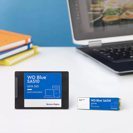 Western Digital Blue SA510 SSD 250GB M.2 Type with SATA III Connection WDS250G3B0B