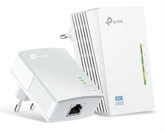 TP-LINK TL-WPA4220T KIT v4 Powerline Triple Wi‑Fi 4 and 2 Ethernet Ports