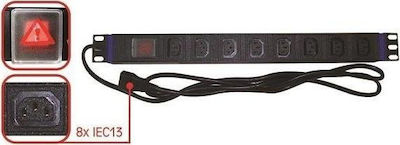 Safewell Rack Power Strip 04.022.0269