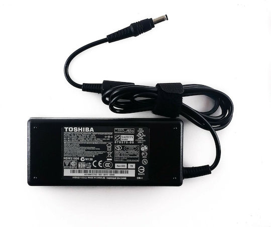 Toshiba Satellite Φορτιστής Laptop 90W 19V 4.7A για Toshiba χωρίς Καλώδιο Τροφοδοσίας