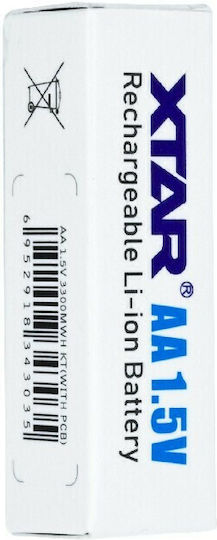 XTAR Wiederaufladbare Batterie AA Li-Ion 2000mAh 1.5V 1Stück