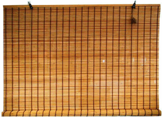 Sidirela Στόρι Σκίασης Μπαμπού σε Μπεζ Χρώμα Π180xΥ180εκ.