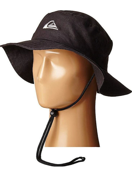 Quiksilver Bushmaster Safari Boonie Fabric Men's Hat Safari Style Black