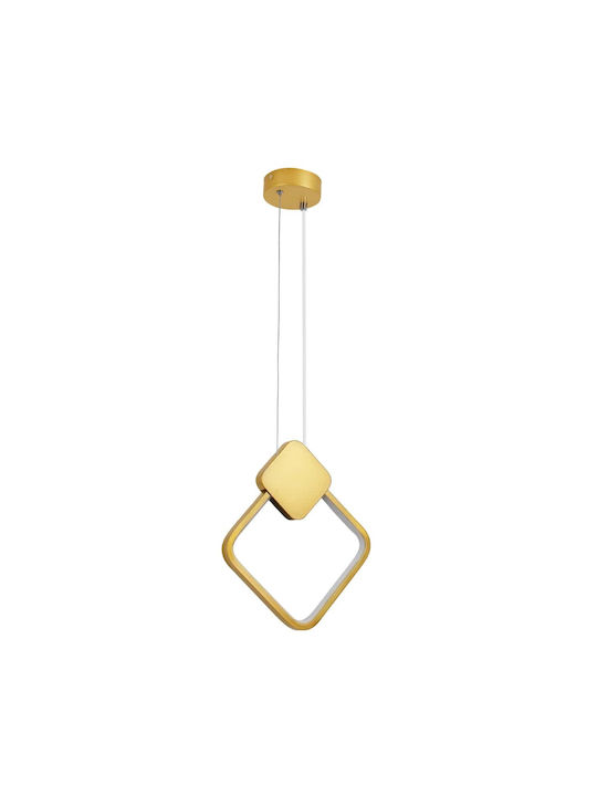 GloboStar Mary Pendant Light Gold 20x28.5cm