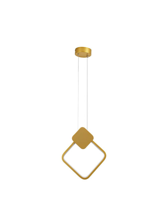 GloboStar Mary Pendant Light Gold 20x28.5cm