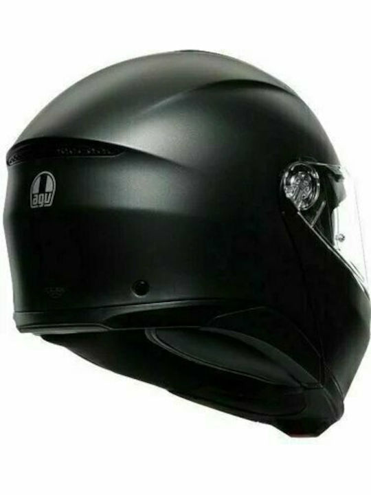AGV Tourmodular Matt Black Κράνος Μηχανής Flip-Up ECE 22.06 με Sunvisor