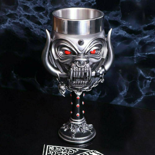 Nemesis Now Motorhead Warpig Чаша за Бира от Неръждаема Стомана На столче