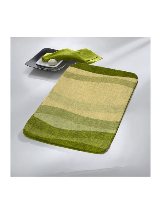 Kleine Wolke Badematte Synthetisch,Polyester/Cotton/Leather Rechteckig Miami 5510633433 Green 50x60cm