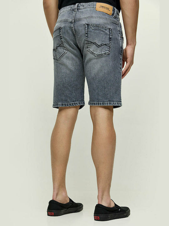 Edward Jeans Men's Shorts Jeans Gray