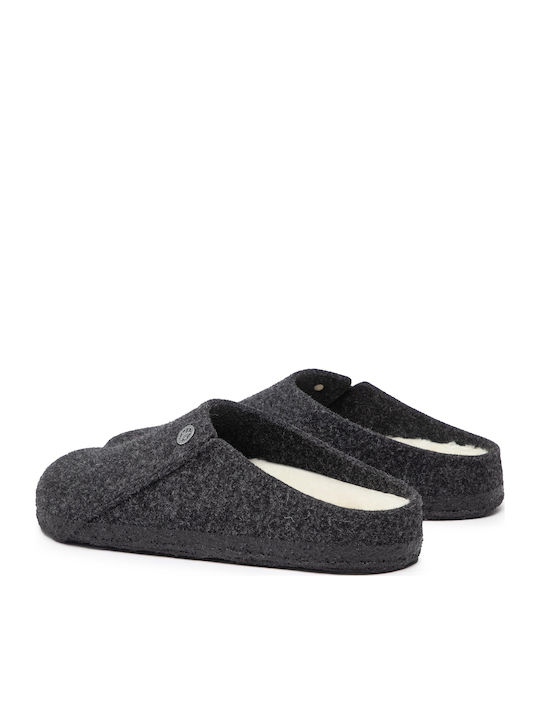 Zermatt Shearling Зимни мъжки чехли Anthracite Редовно Fit