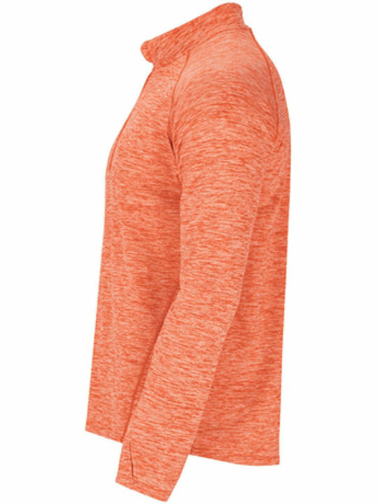 Melbourne Long Sleeve Athletic Blouse Orange