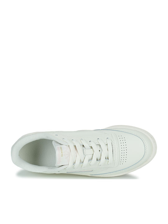 Club C 85 Γυναικεία Sneakers Chalk / Porcelain Pink