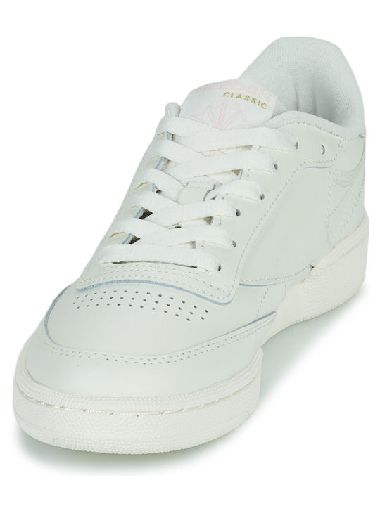 Club C 85 Γυναικεία Sneakers Chalk / Porcelain Pink