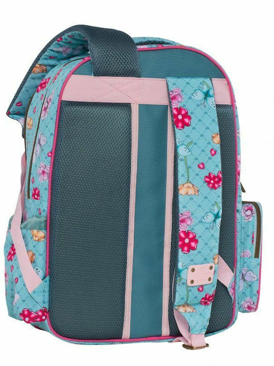 Santoro Between Pages School Bag Backpack Elementary, Elementary in Light Blue color