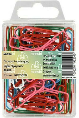 Exas Paper Set of 100pcs Paper Clips Νο.3 411088