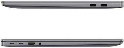 Huawei MateBook D16 16" IPS FHD (i7-12700H/16GB/512GB SSD/W11 Home) (US Keyboard)