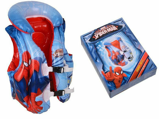 Bestway Παιδικό Γιλέκο Κολύμβησης Spiderman Φουσκωτό