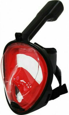 Bluewave Full Face Diving Mask L/XL Red