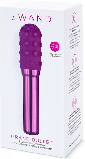 Le Wand Grand Bullet Vibrator Vibrator Bullet Violet