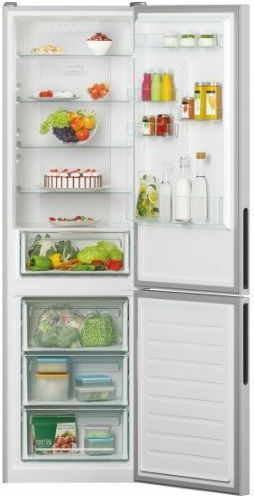 Candy Combină frigorifică 377lt Total NoFrost Î200xL59.5xA65.8cm. Inox CCE4T620ES