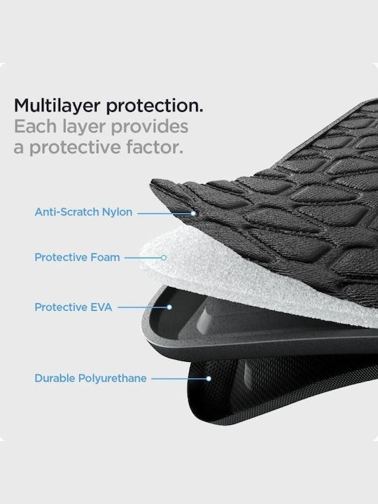 Spigen Rugged Armor Pro Pouch Case for 16" Laptop Black