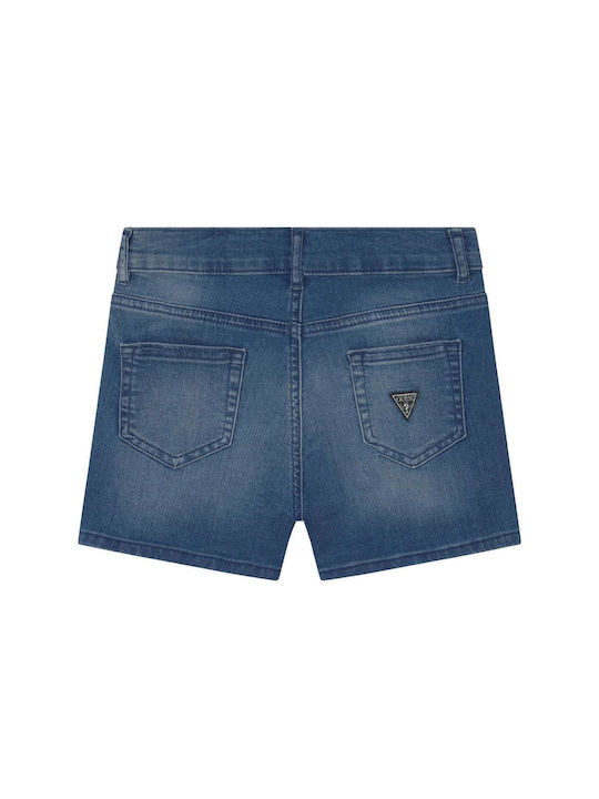 Guess Kinder Shorts/Bermudas Denim Blau