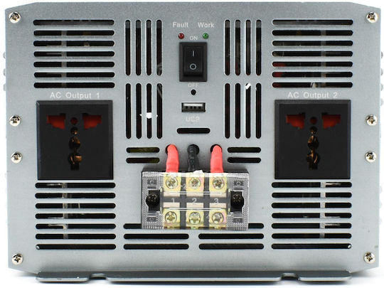 Tele Reine Sinuswelle Wechselrichter Leistung 6000W mit Nenn-Eingangsspannung 12V P6000-2