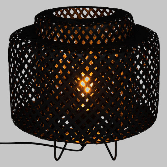 A-S Liby Lustră Decorativă cu Soclu pentru Bec E27 Negru
