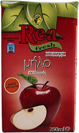 Ρέα Χυμός Fresh ΜΗΛΟ 250ml