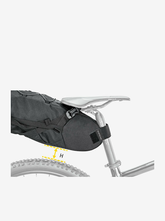 Topeak Topeak Loader Backloader Τσαντάκι Σέλας Ποδηλάτου 15lt Μαύρο T-TBP-BL3B