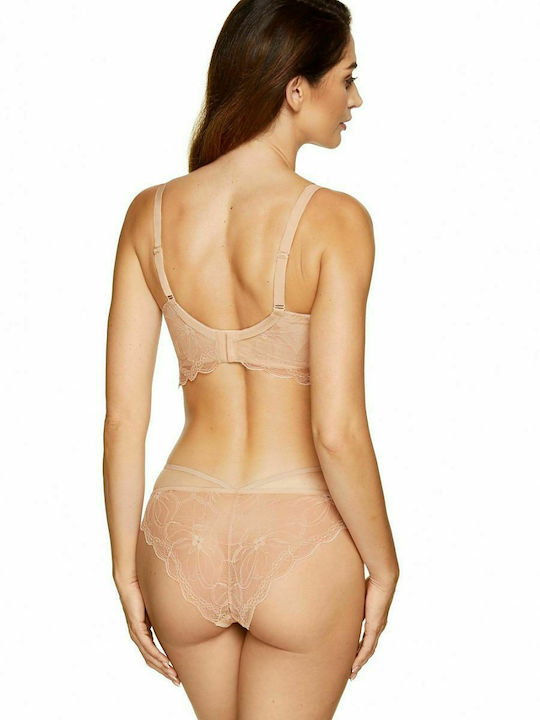 Gorteks Push Up Bra Beige