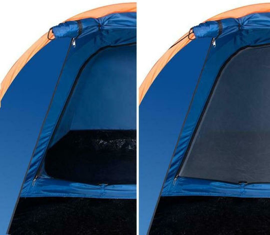 Camp NC6010 Hiker Camping Tent Tunnel Mountaineering Blue 4 Seasons For 2 People Waterproof 3000mm 315x150x105cm