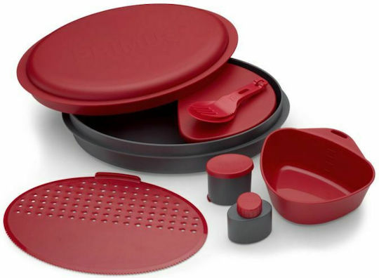 Primus Meal Set Σετ Φαγητού για Camping Σετ Φαγητού Κόκκινο 1000ml