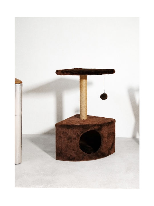 Pawise Ονυχοδρόμιο Στύλος Καφέ 28x28x42εκ.