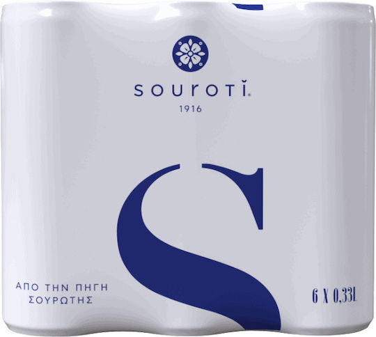 Souroti Kohlensäurehaltig Wasser 6x0.33Es