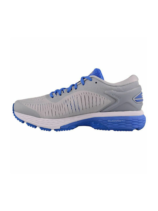 Gel-Kayano 25 Lite-show Damen Sportschuhe Laufen Mid Grey / Illusion Blue