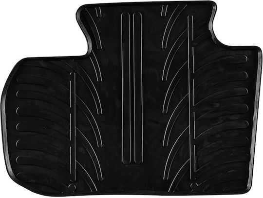 Gledring Set of Front and Rear Mats 4pcs for Nissan Leaf 2018 Black