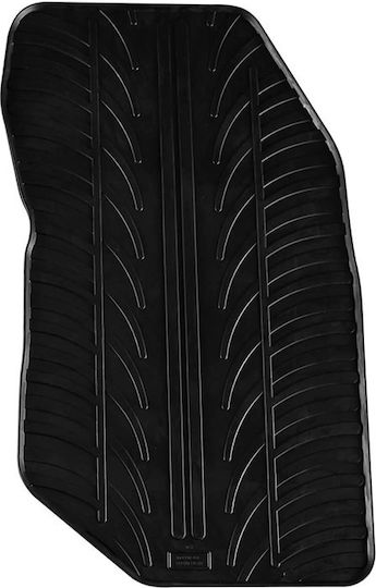Gledring Set of Front and Rear Mats 4pcs for Citroen C4 2021 Black