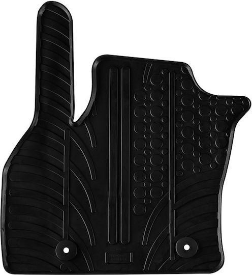 Gledring Set of Front and Rear Mats 4pcs for Renault Zoe 2012+ Black