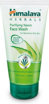 Himalaya Wellness Purifying Neem Face Wash Gel for Normal/Oily Skin 150ml