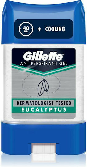 Gillette Eucalyptus Gel Cooling Deodorant 48h sub formă de Stick 70ml