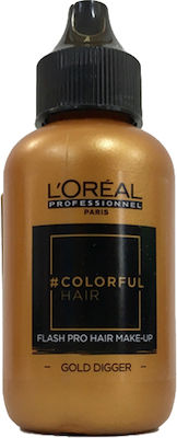 L'Oreal Professionnel Colorful Hair Flash Pro Hair Make Up Temporary Dye Gold Digger 60ml